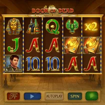 Spybet - Book of Dead Spilleautomat - Egypt Eventyr