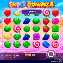 Spybet - Sweet Bonanza - Tumble Funksjon